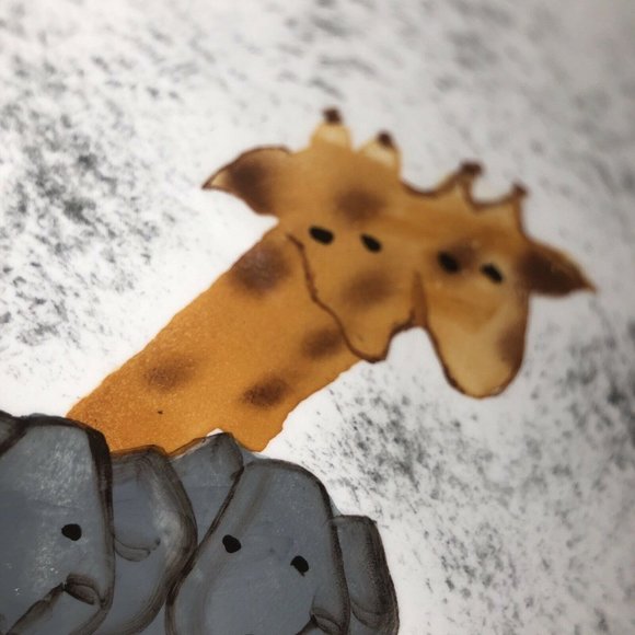 Noah's Ark Creatively Yours Karen DeAlwis Handpainted Bowl Cereal Bowl - Picture 5 of 10